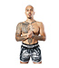 8 Weapons Muay Thai Short Carbon Sak Yant Tigers Schwarz