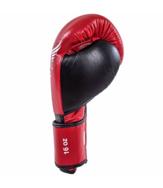 Joya Joya POWER MAX Kickboxing Handschuhe Rot Schwarz Leder