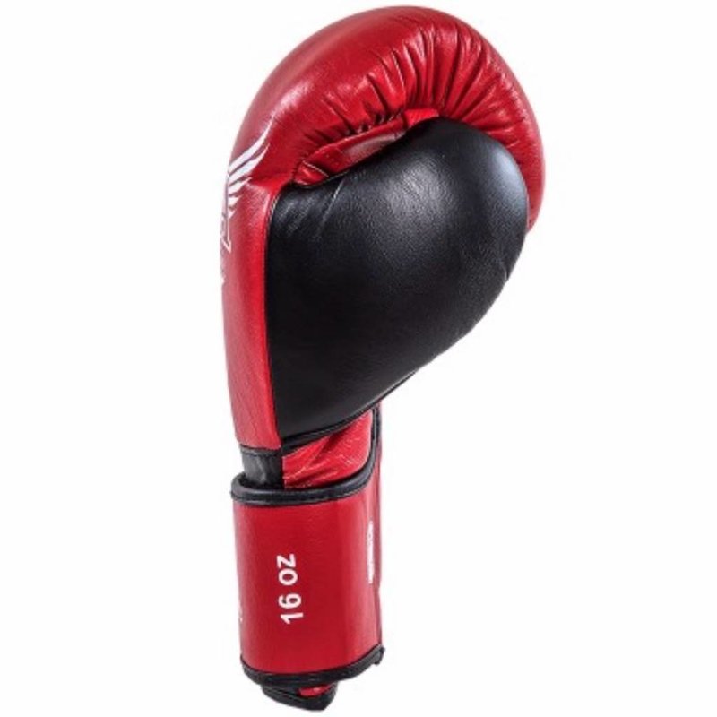 Joya POWER MAX Kickboxing Gloves Red Black Leather - FIGHTWEAR