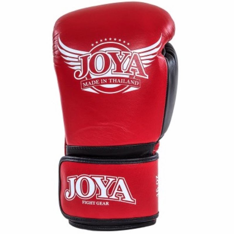 Joya Joya POWER MAX Kickboks Handschoenen Rood Zwart Leder