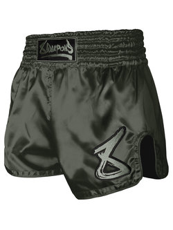 8 Weapons 8 WEAPONS Strike Muay Thai Kickboxing Shorts Olive