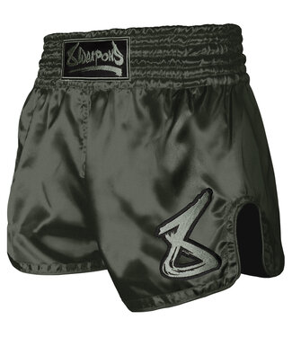 8 Weapons 8 WEAPONS Strike Muay Thai Kickboxing Short Olijf Groen