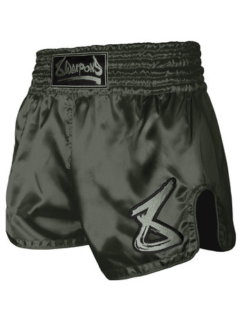 8 Weapons 8 WEAPONS Strike Muay Thai Kickboxing Shorts Oliv