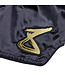 8 WEAPONS Strike Muay Thai Kickboxing Shorts Schwarz Gold