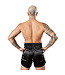 8 WEAPONS Strike Muay Thai Kickboxing Shorts Black Gold