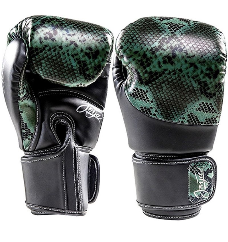 Joya (Kick)boxing gloves Thai Snake Green Black SHOP EUROPE