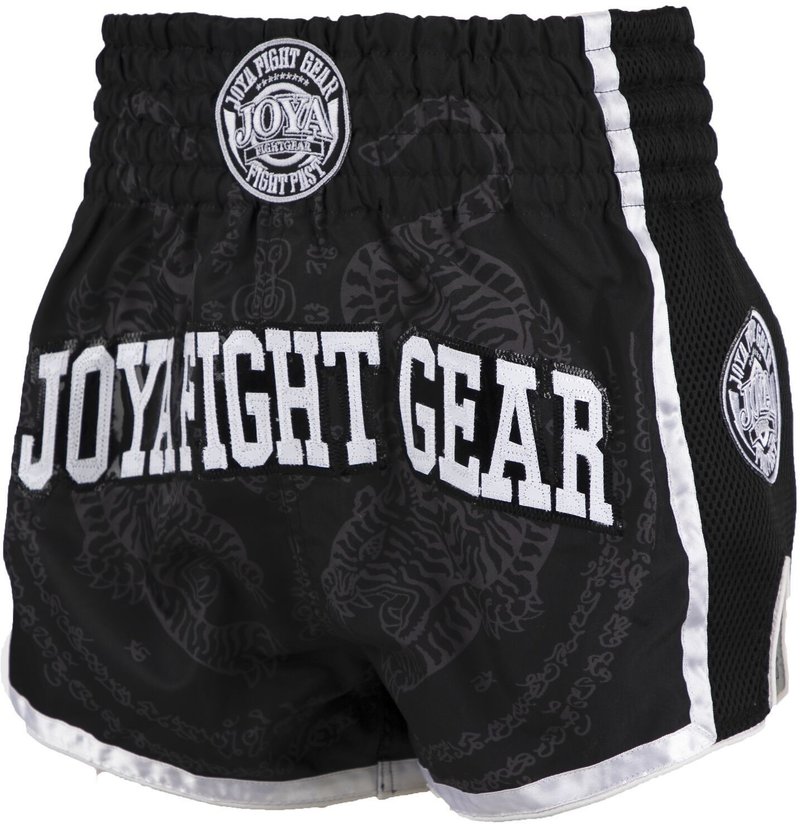 Joya JOYA Sak Yant Tiger Muay Thai Short Black