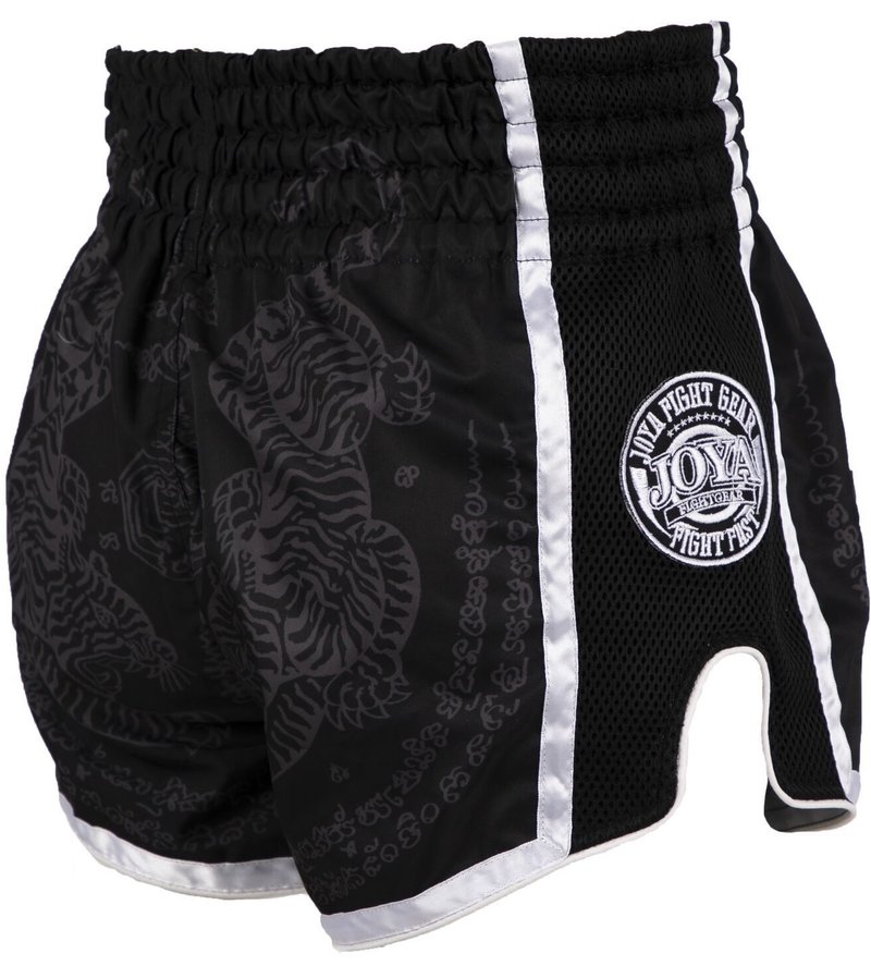 Joya JOYA Sak Yant Tiger Muay Thai Short Zwart