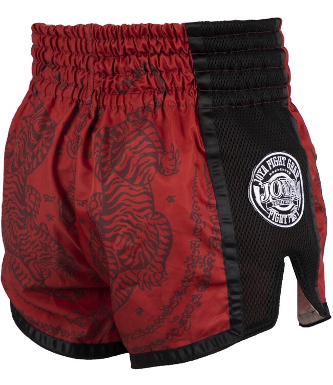 Joya JOYA Sak Yant Tiger Muay Thai Short Red