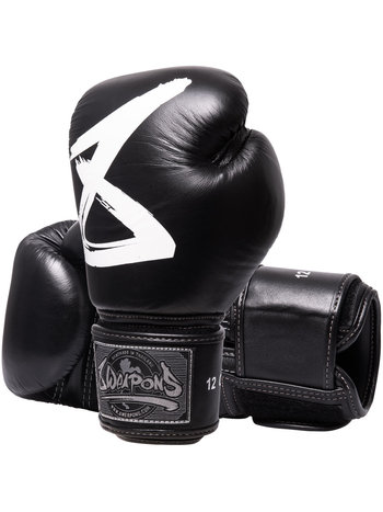 8 Weapons 8 WEAPONS Big 8 Premium Boxing Gloves Leather Black