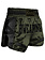 8 Weapons 8 WEAPONS Muay Thai Short Carbon Underworld Olijfgroen