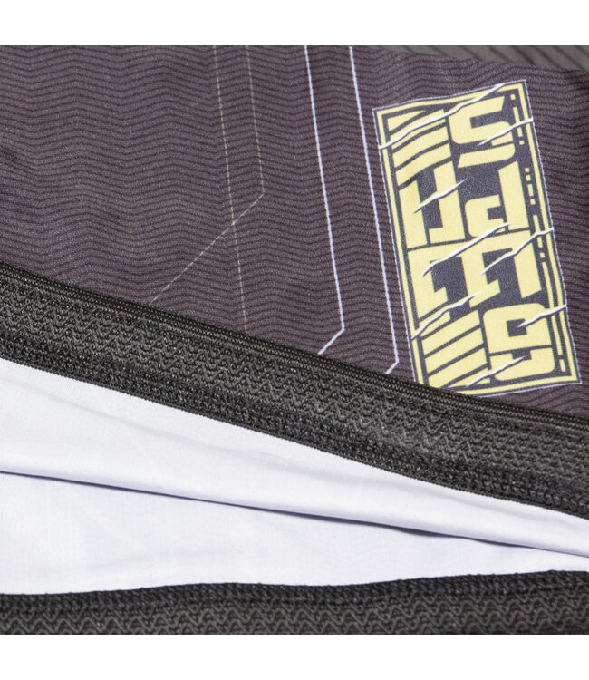 8 Weapons 8 WEAPONS Rashguard Short Sleeves SAMURAI 2.0 Gold