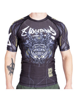 8 Weapons 8 WEAPONS Rashguard Kurzarm SAMURAI 2.0 Gold