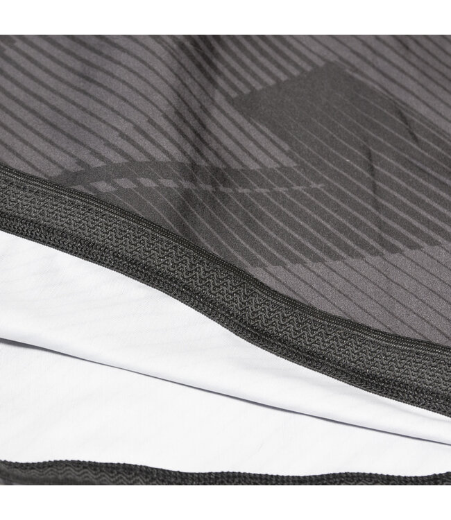 8 WEAPONS Rash Guard Short Sleeves Strike Zwart