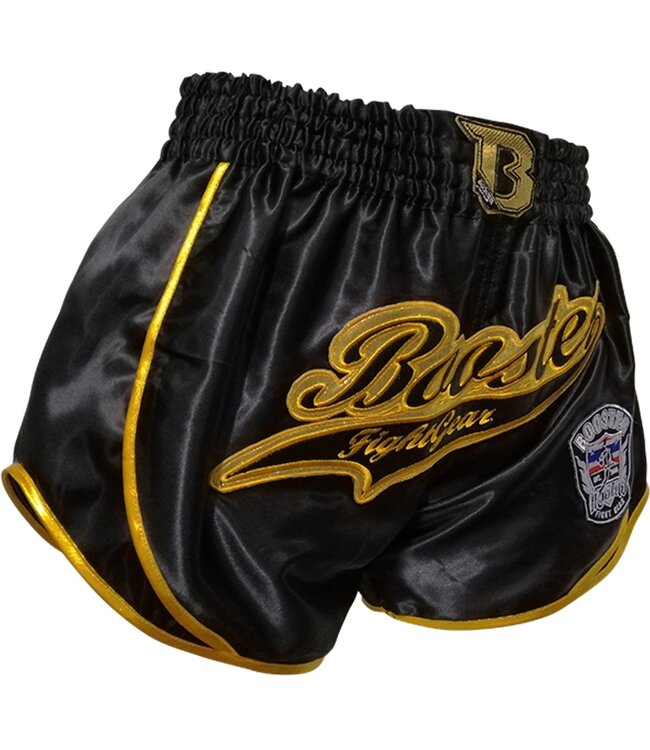 Booster Booster Kickboxing Short Retro Slugger 1 Black Gold