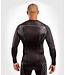 Venum Athletics Compression T-shirt Rash Guard L/S Black Gold