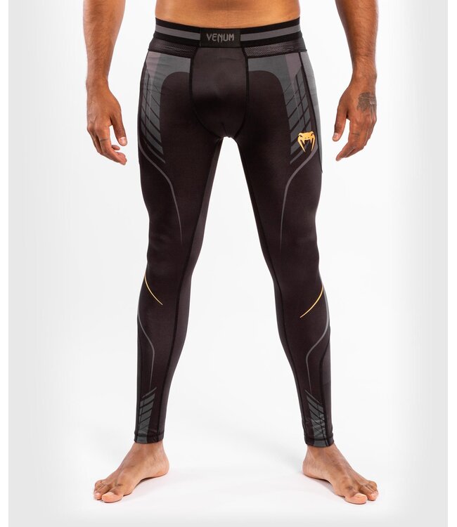 Venum Athletics Compression Pants Tights Black Gold
