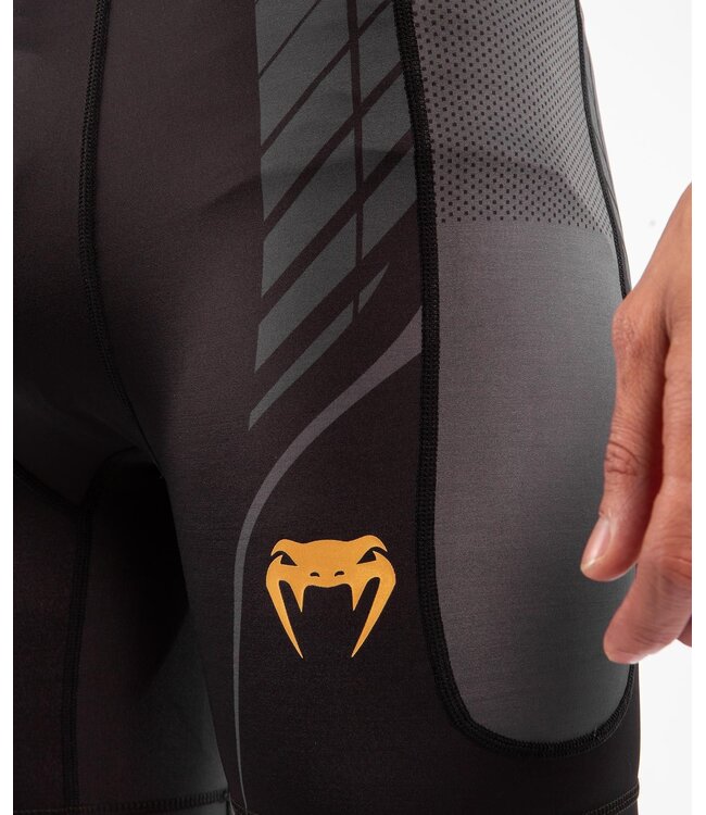 Venum Athletics Vale Tudo Compression Shorts Black Gold