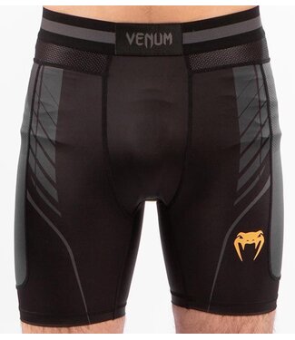 Venum Venum Athletics Vale Tudo Compressie Short Zwart Goud
