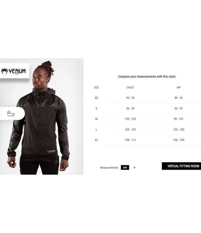 Venum Venum Laser XT Hoodie Zwart Zwart