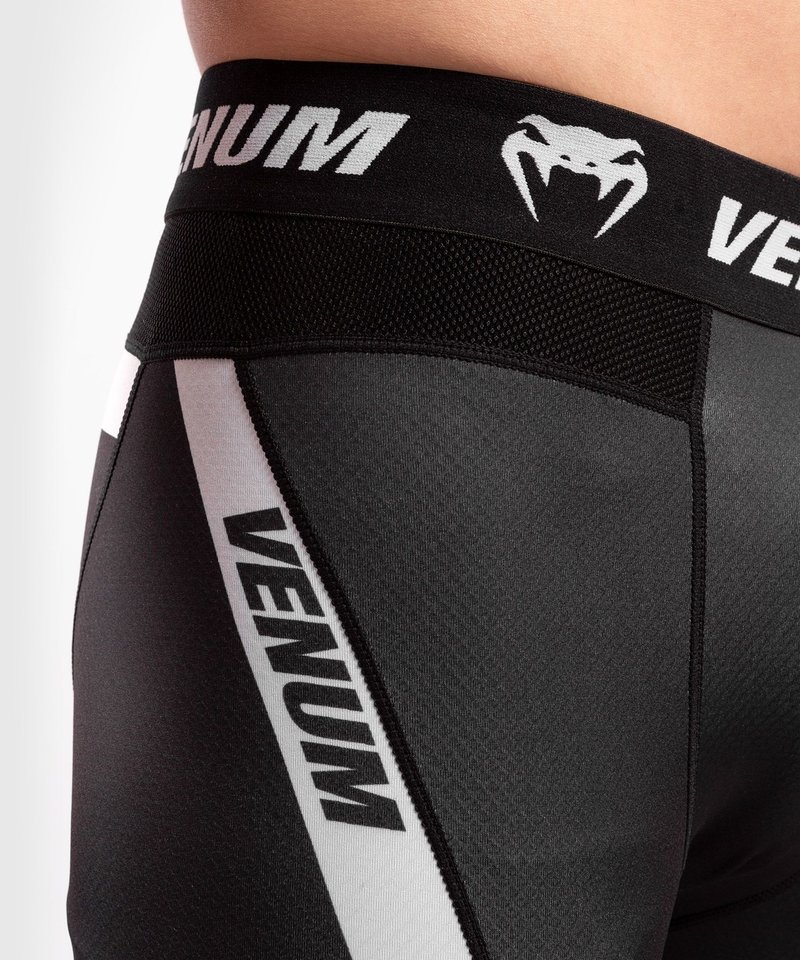 Venum Venum No Gi 3.0 Compression Pants Tights Black White