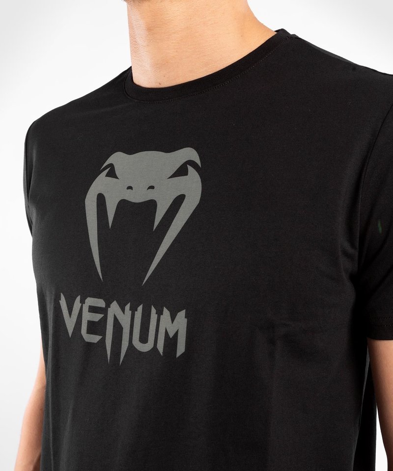 Venum Venum Classic T-Shirt Schwarz Dunkelgrau