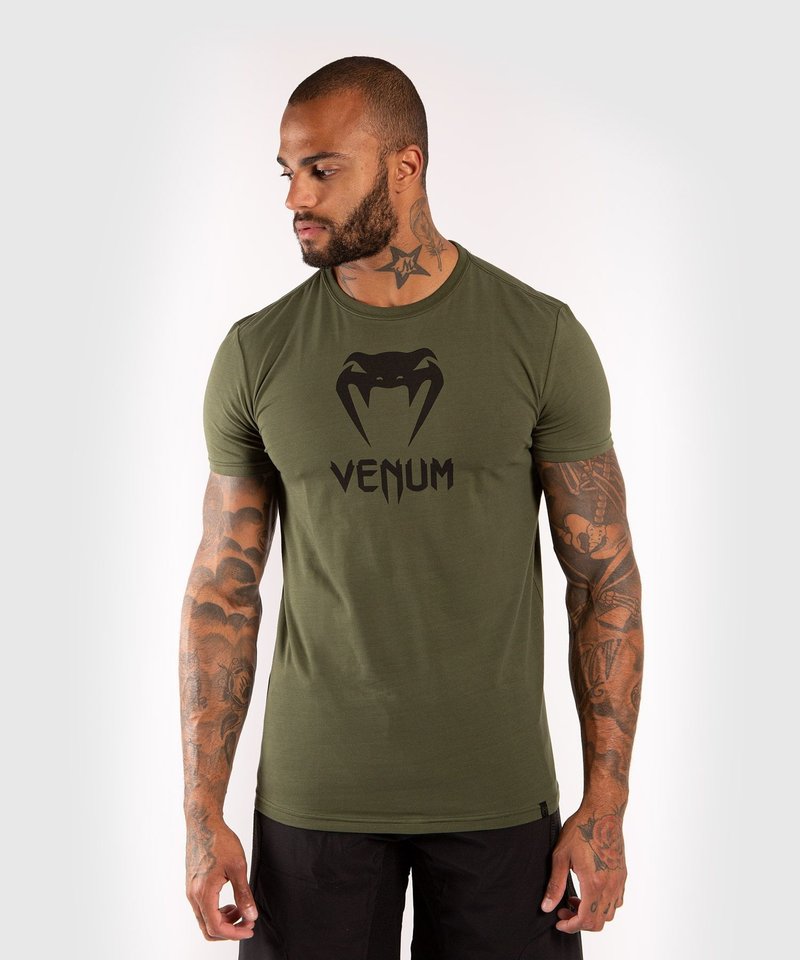 Venum Venum Kampfsport Kleidung Classic T Shirt Khaki
