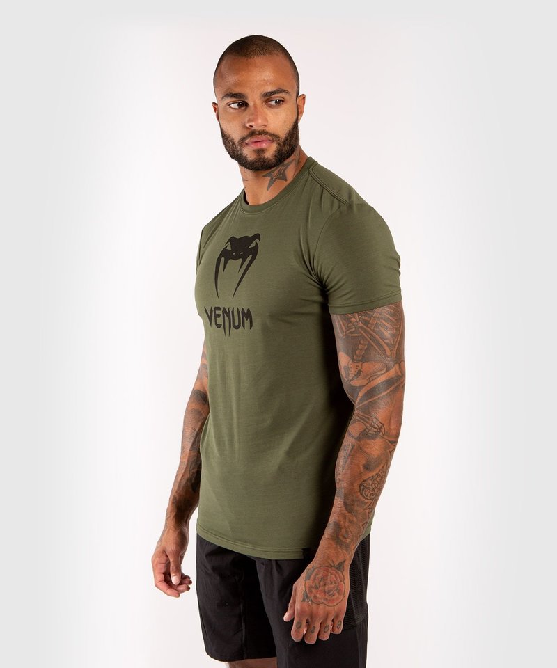 Venum Venum Martial Arts Clothing Classic T Shirt Khaki