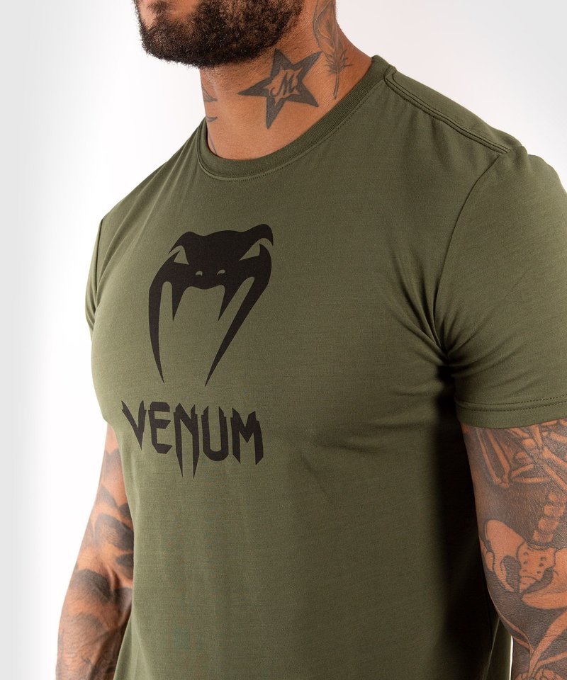 Venum Venum Martial Arts Clothing Classic T Shirt Khaki