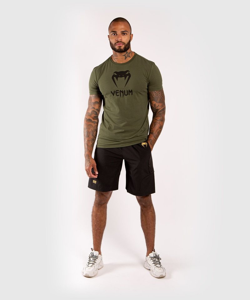 Venum Venum Kampfsport Kleidung Classic T Shirt Khaki