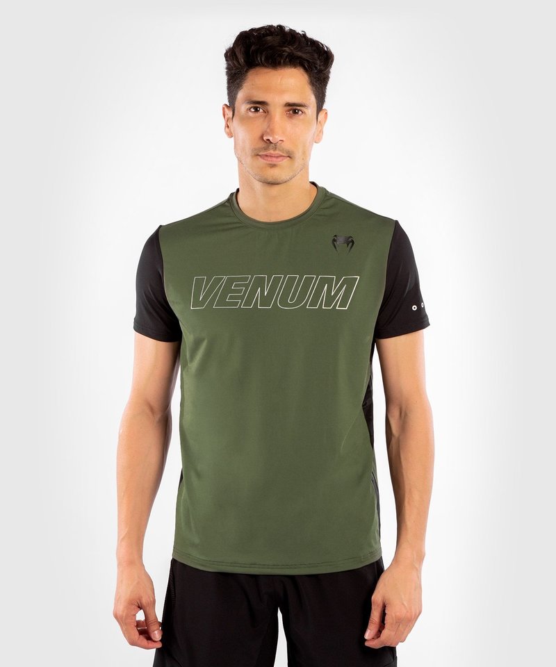 Venum Venum Classic Evo Dry-Tech t-shirt Khaki Silver