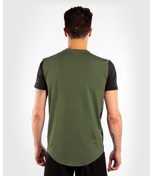 Venum Classic Evo Dry-Tech T-Shirt Khaki Silber