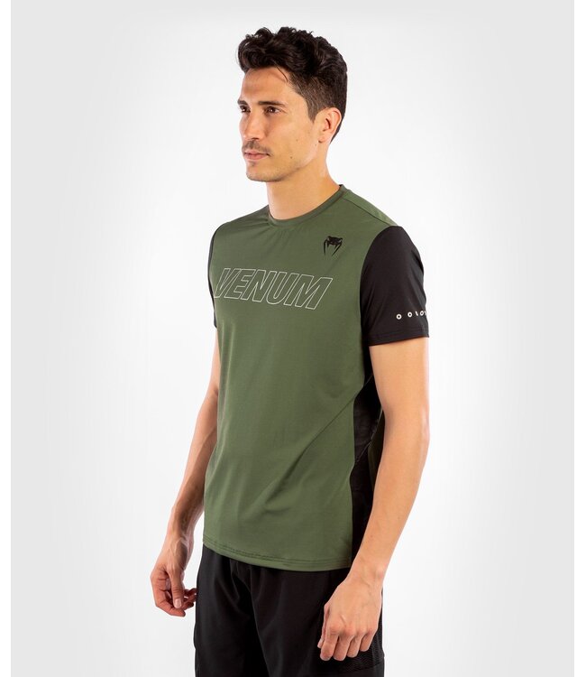 Venum Classic Evo Dry-Tech t-shirt Khaki Silver