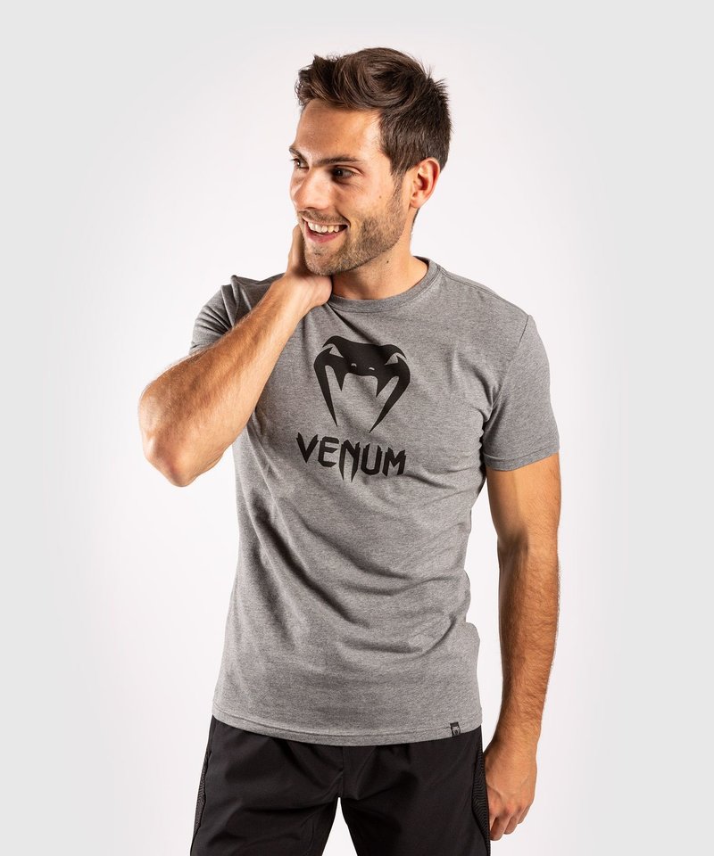 Venum Venum Kleding Classic T Shirt Heather Grey