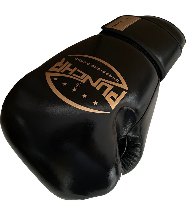 PunchR™  PunchR™ Pro Range Boxhandschuhe Schwarz Gold