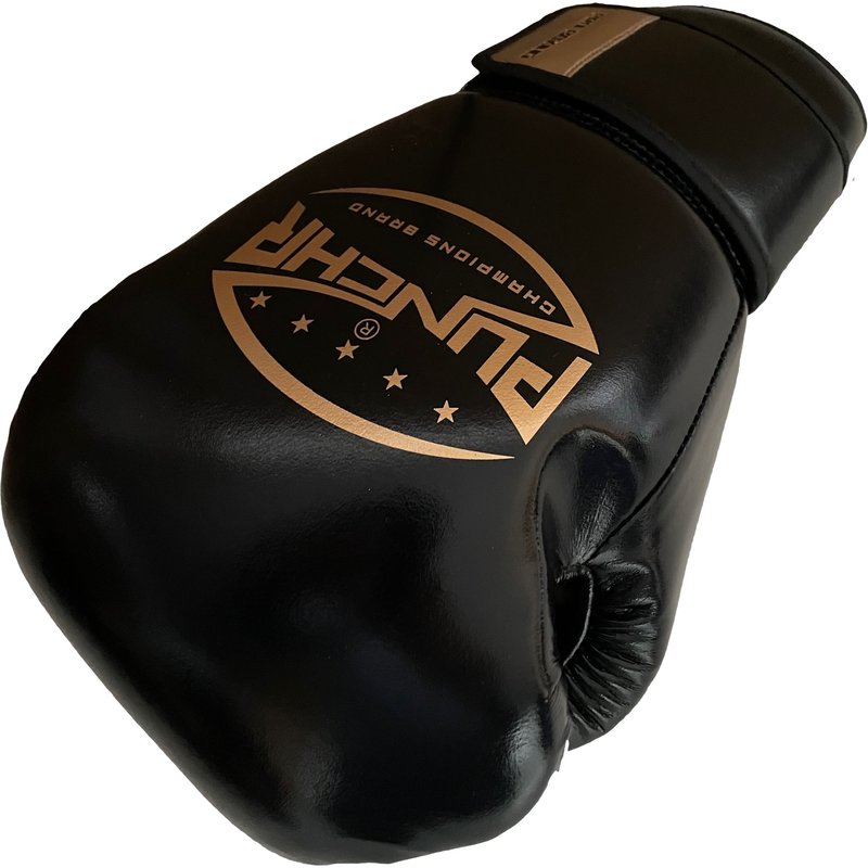 PunchR™  PunchR™ Pro Range Boxhandschuhe Schwarz Gold