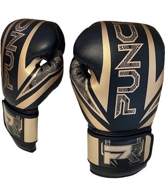 PunchR™  PunchR™ Electric Boxing Gloves Black Gold Microfiber