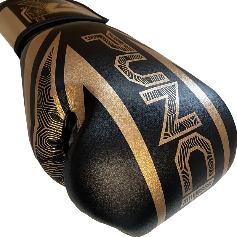 PunchR™  PunchR™ Electric Boxing Gloves Black Gold Microfiber