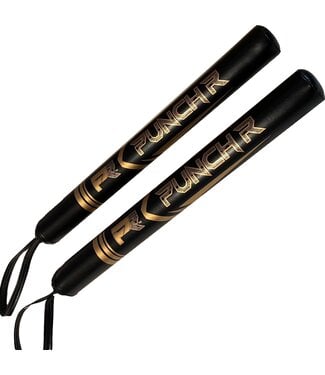 PunchR™  PunchR™ Electric Trainings sticks Schwarz Gold