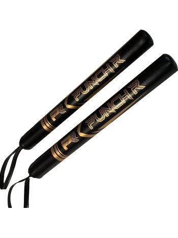 PunchR™  PunchR™ Electric Trainings sticks Schwarz Gold