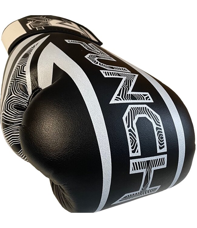 PunchR™  PunchR™ Boxhandschuhe Electric Schwarz Weiß Mikrofaser
