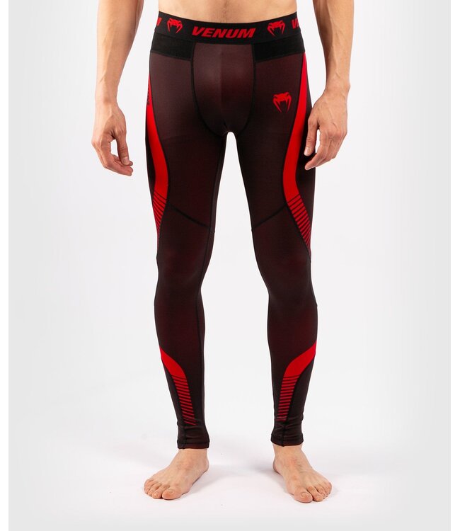 Venum No Gi 3.0 Compression Pants Tights Black Red