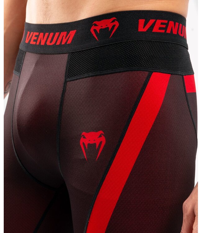 Venum Sportlegging No Gi 3.0 Compressiebroek Zwart Rood