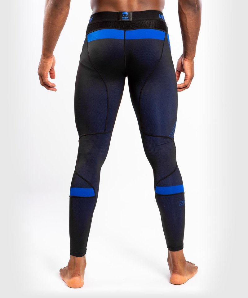 Venum Venum No Gi 3.0 Compression Pants Tights Black Blue