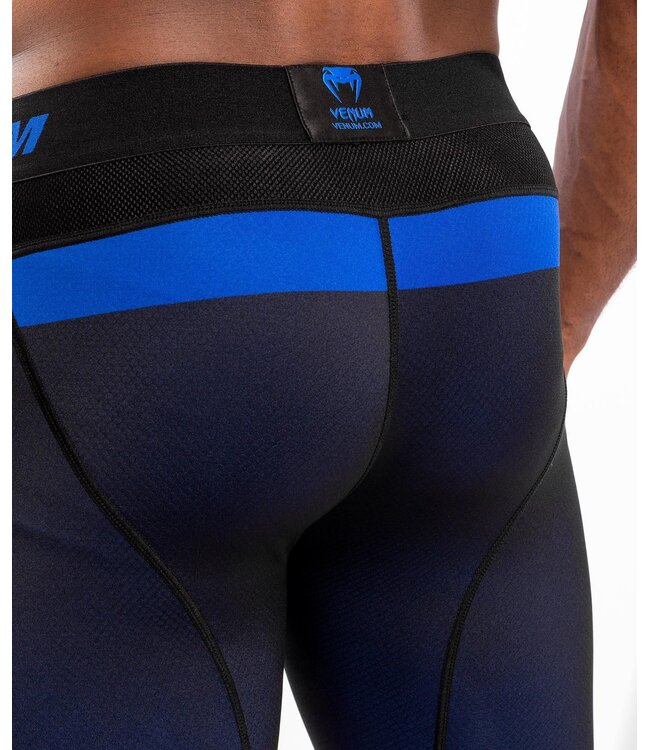 Venum No Gi 3.0 Compression Pants Tights Black Blue