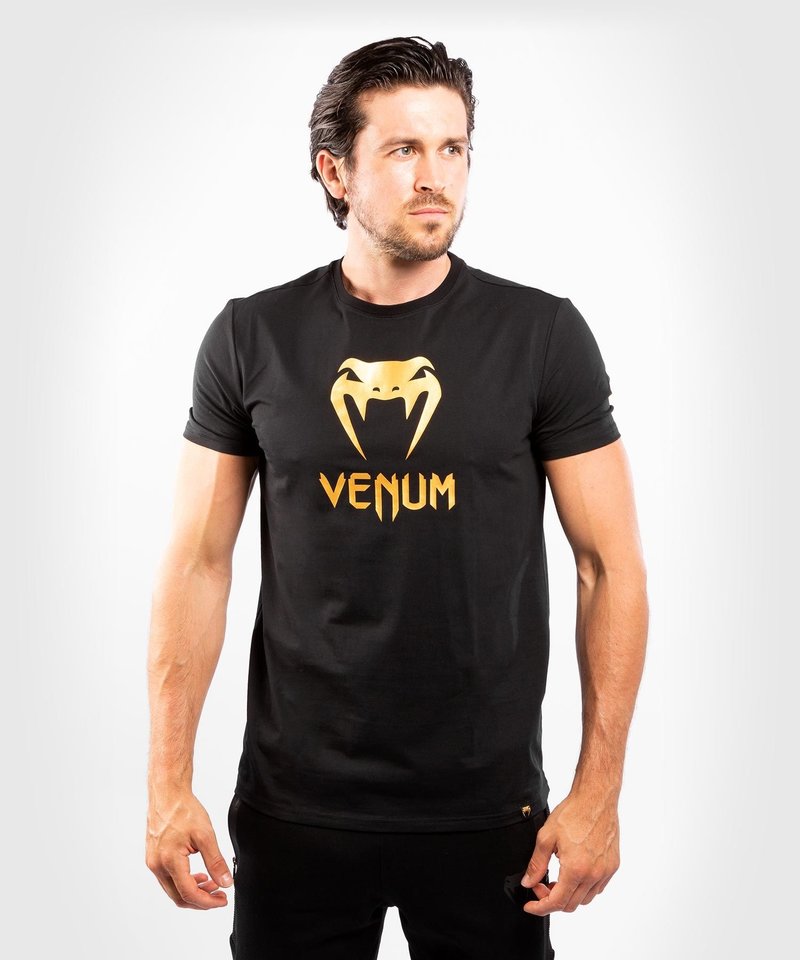 Venum Venum Classic T-Shirt Schwarz Gold