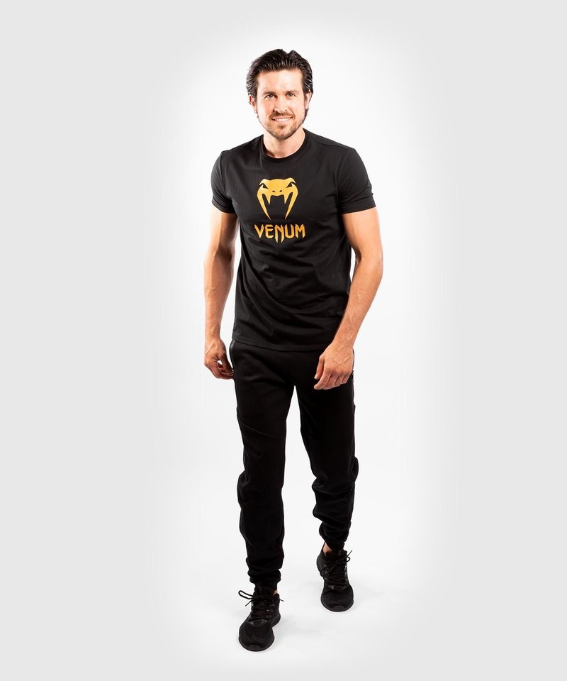 Venum Venum Classic T-Shirt Schwarz Gold