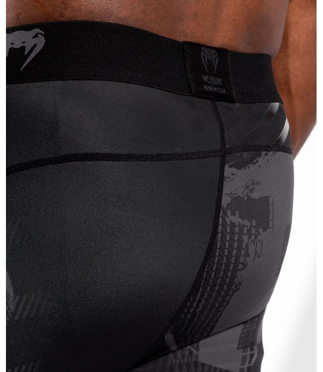 Venum SKULL Spats Tights Kompressionshose Schwarz Schwarz