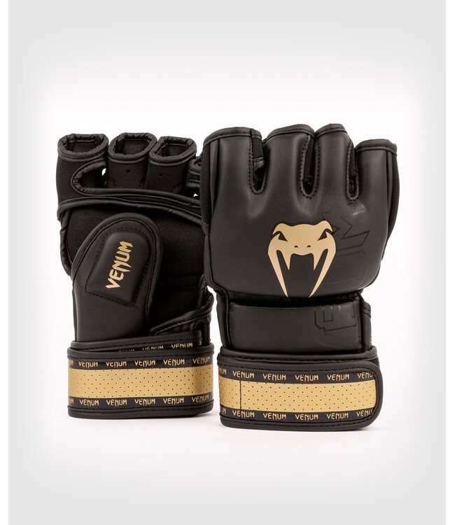 Venum Impact 2.0 MMA Gloves Skintex Black Gold