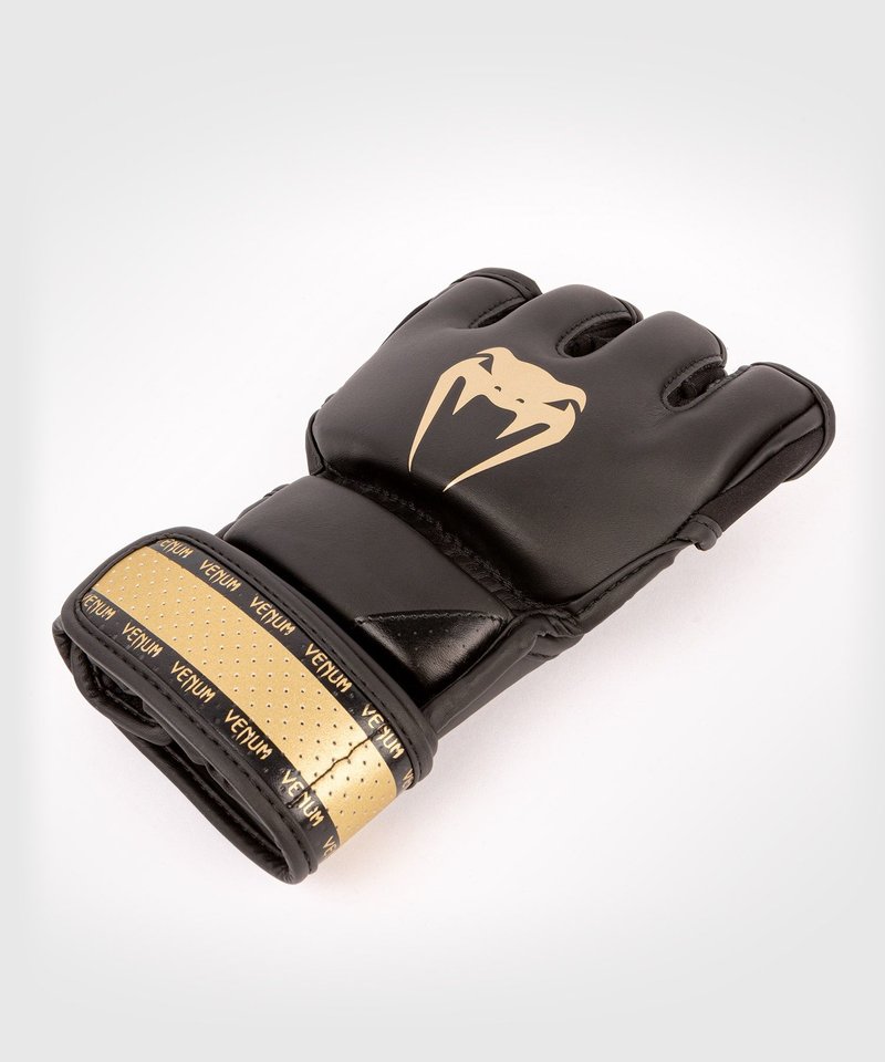 Venum Venum Impact 2.0 MMA Handschoenen Skintex Zwart Goud